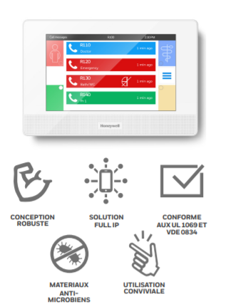 Systevo Touch IP avec écran 17 cm, version standard